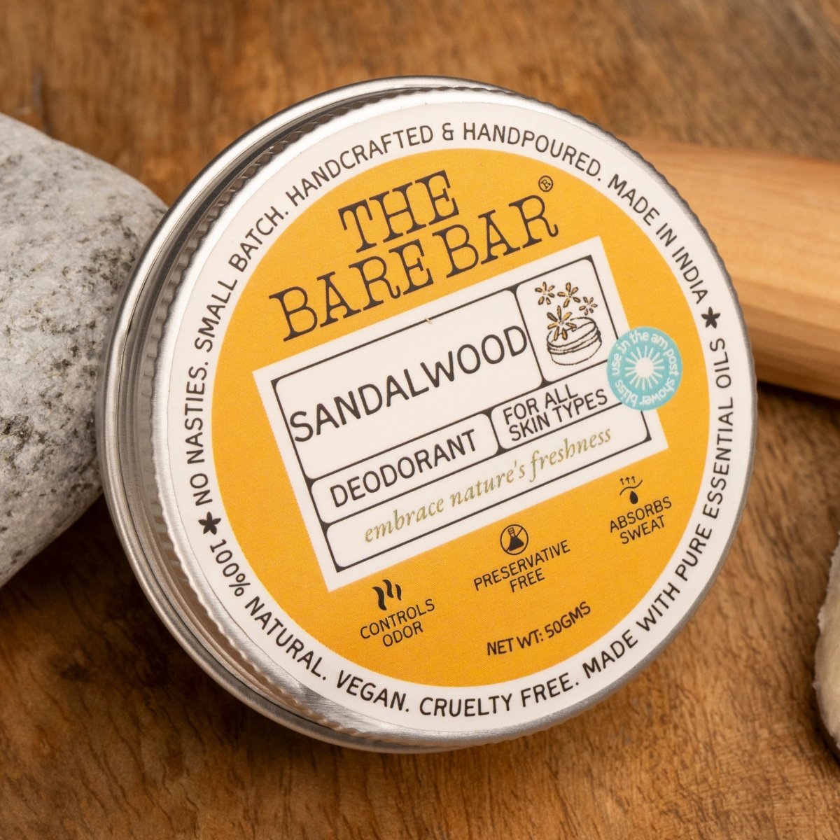 Soothing Sandalwood Deodorant for Everyday Comfort | Verified Sustainable by Brown Living™