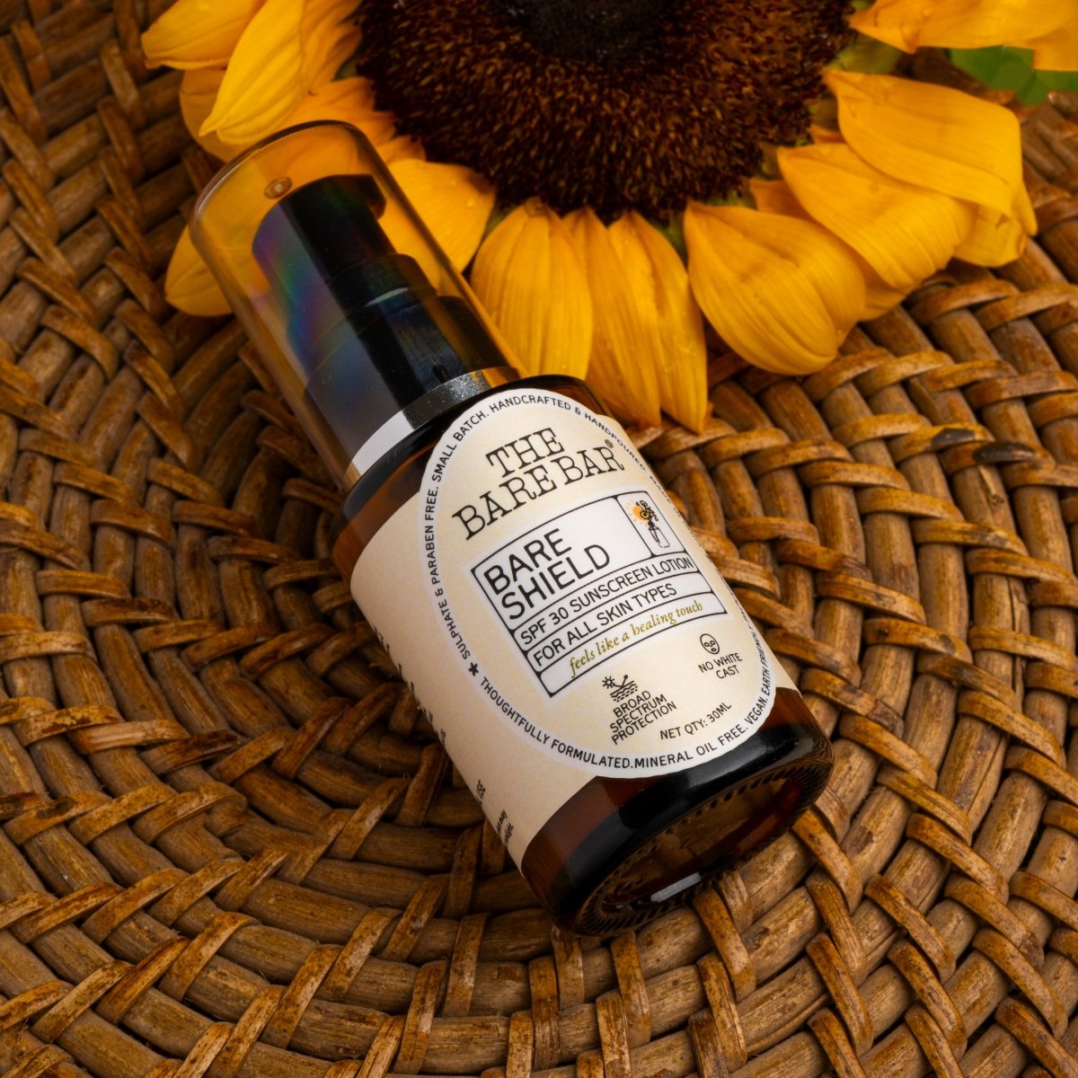 Spectrum Bare Shield SPF - 30 Sunscreen Lotion for Daily Protection | Verified Sustainable by Brown Living™