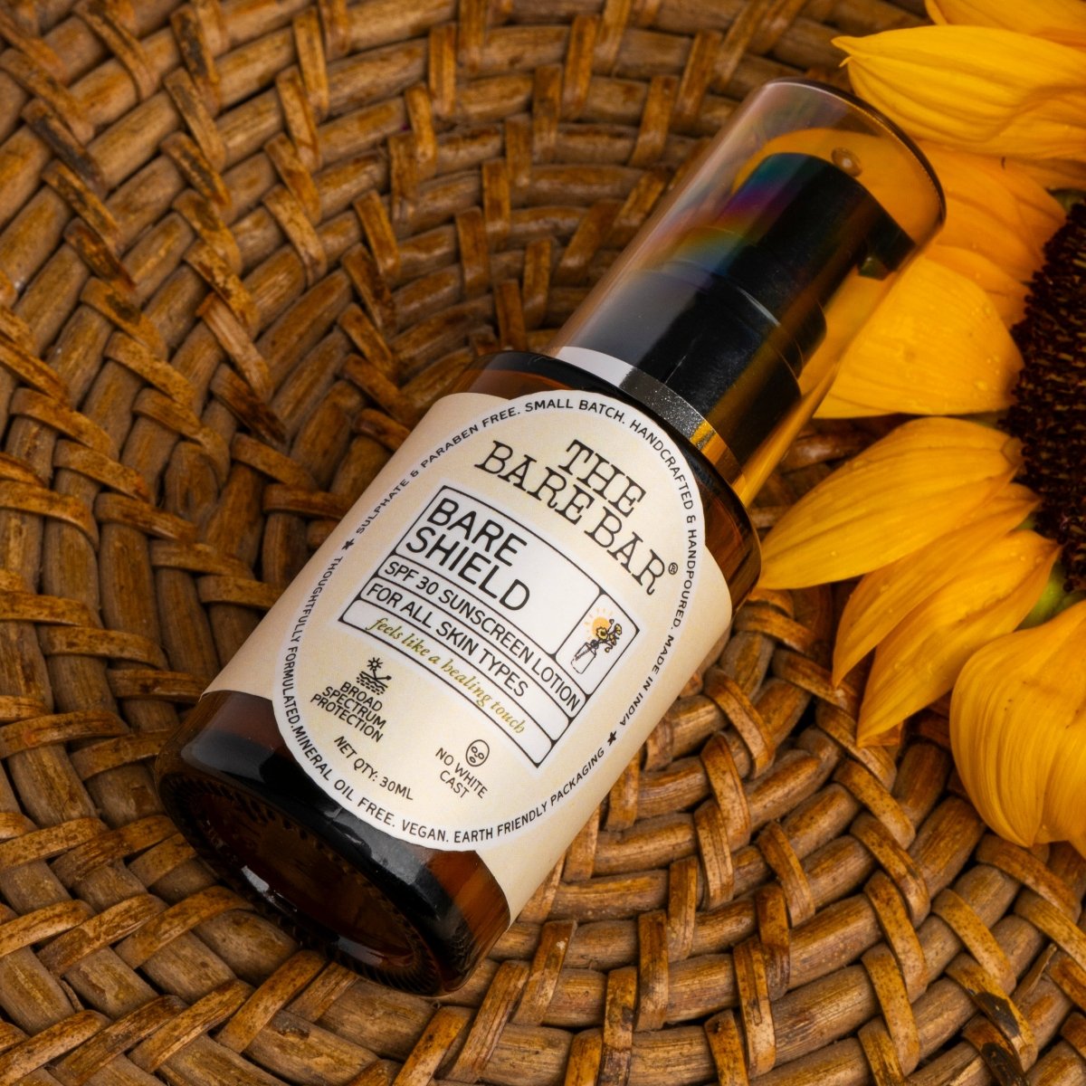 Spectrum Bare Shield SPF - 30 Sunscreen Lotion for Daily Protection | Verified Sustainable by Brown Living™