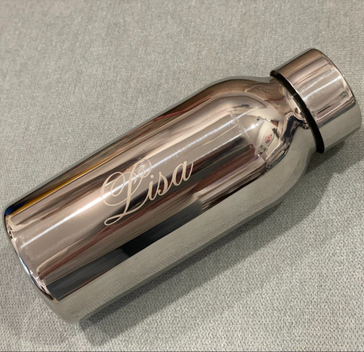 Stainless Steel Bottle - Easy Sip & Leak Proof - 500 ml – Bottles & Sippers on Brown Living™. SKU: BL - 30 - Cutom. Img 5.