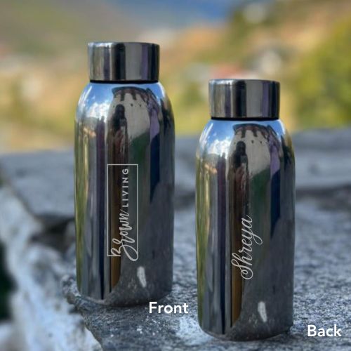 Stainless Steel Bottle - Easy Sip & Leak Proof - 500 ml – Bottles & Sippers on Brown Living™. SKU: BL - 30 - Cutom. Img 4.