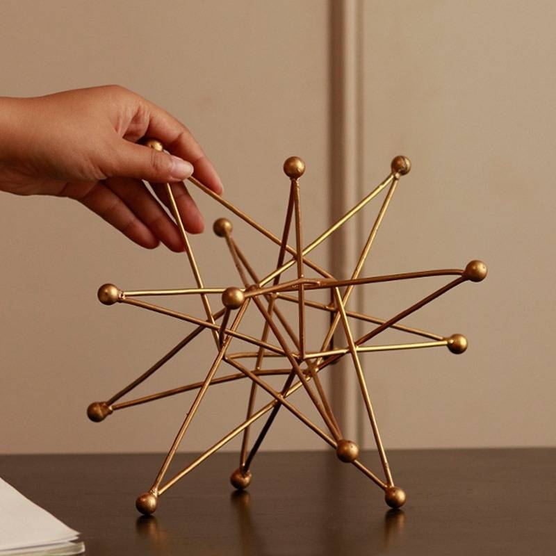 Star - Inspired Decorative Artifact – Decor & Artefacts on Brown Living™. SKU: 3395488. Img 2.