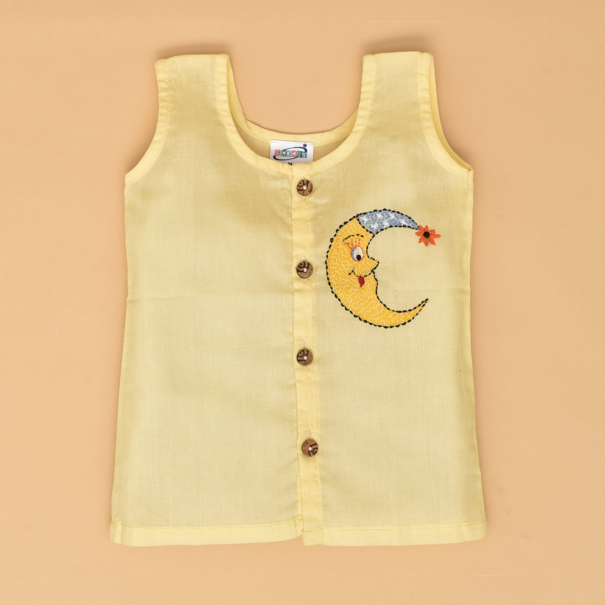 Sunshine & Moonbeam Jabla (Sun and Moon) – Pure Cotton Baby Jabla Set of 2 | Verified Sustainable by Brown Living™