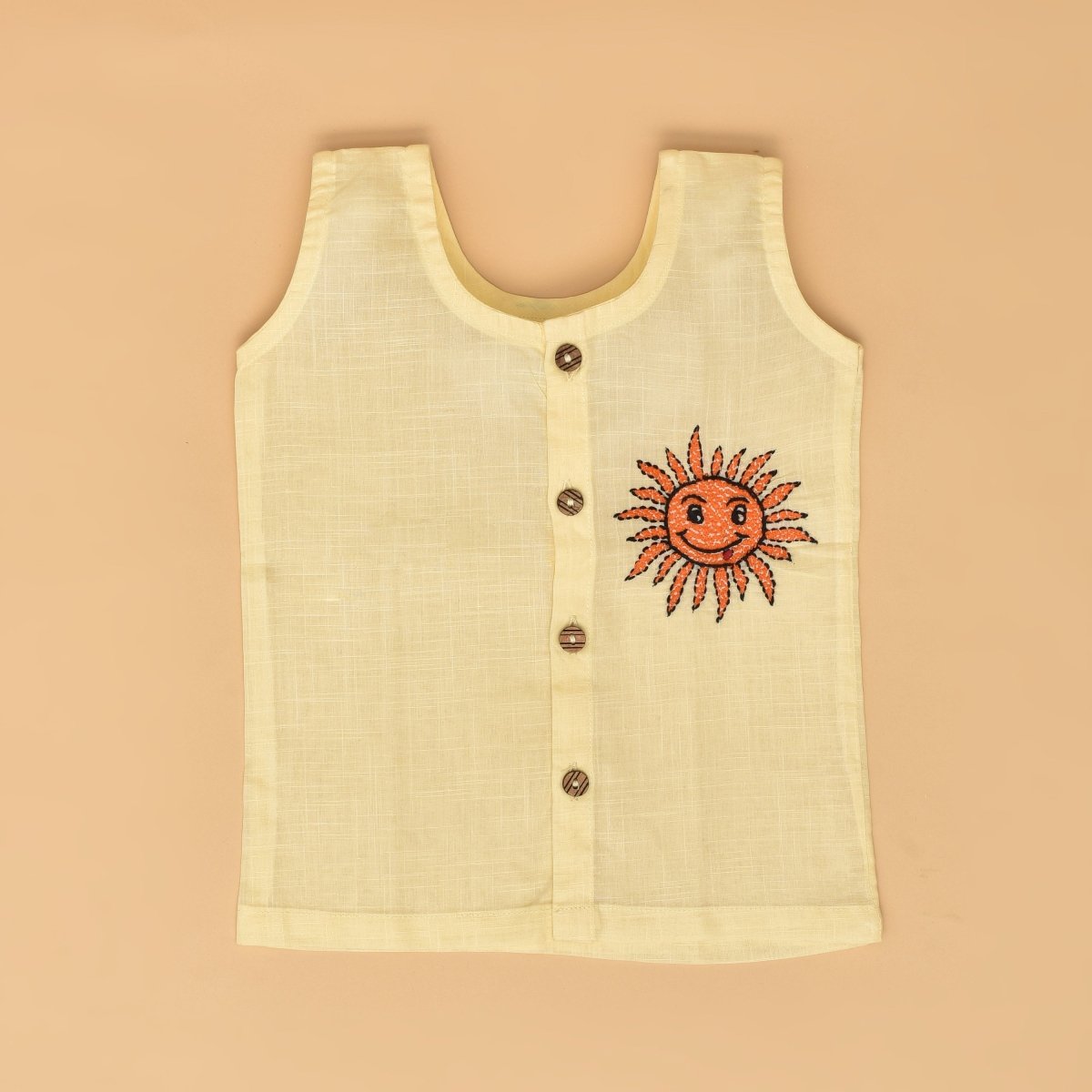 Sunshine & Moonbeam Jabla (Sun and Moon) – Pure Cotton Baby Jabla Set of 2 | Verified Sustainable by Brown Living™