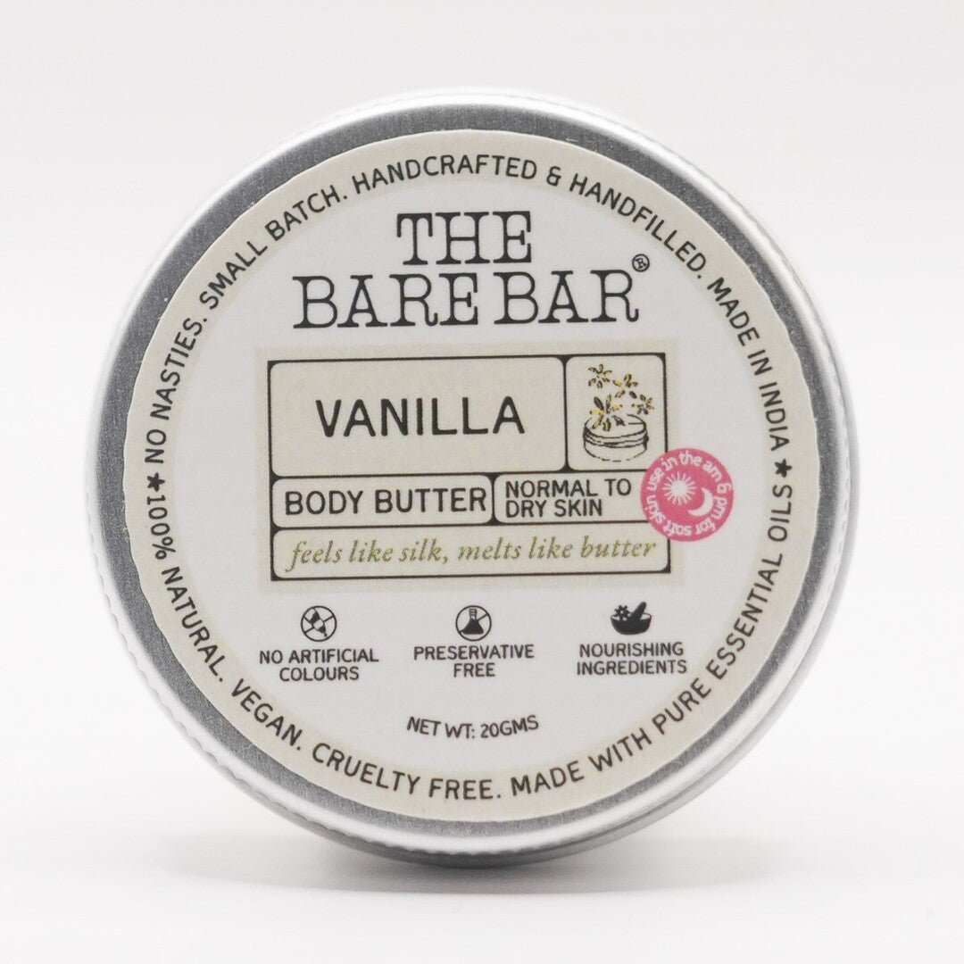 Sweet Vanilla Deodorant for Gentle All - Day Protection – Deodorant by The Bare Bar available on Brown Living™. 20gm . SKU: 8904448007640. Img 3.