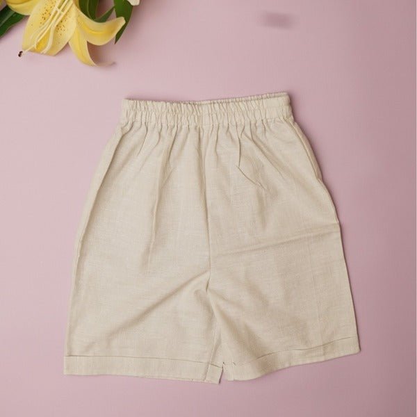 Terra Trotters - Boys Shorts – Kids Shorts on Brown Living™. SKU: SCBSHA - 01. Img 1.