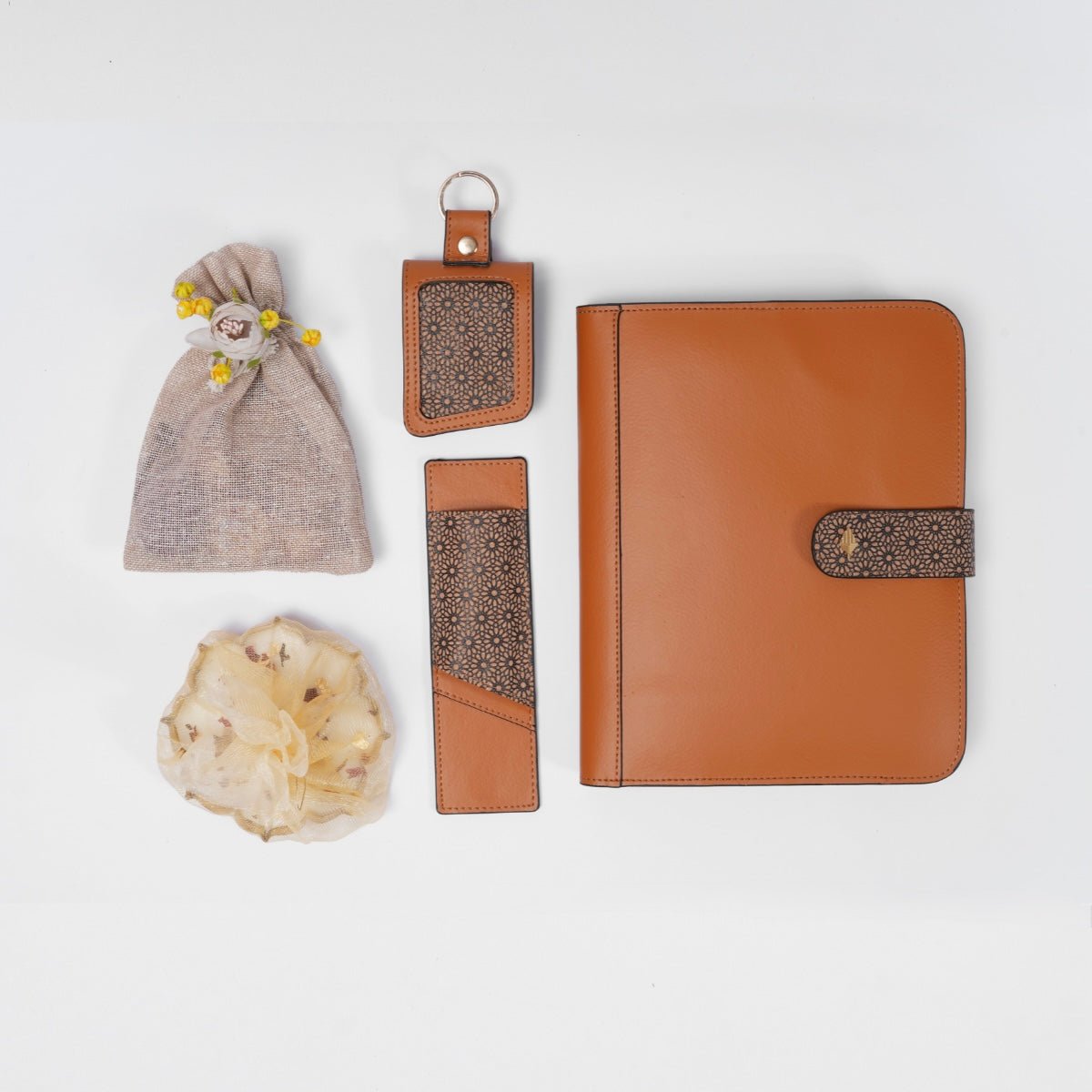 The Mindful Moments Gift Box | Perfect for Diwali - Set in Orange | Verified Sustainable by Brown Living™