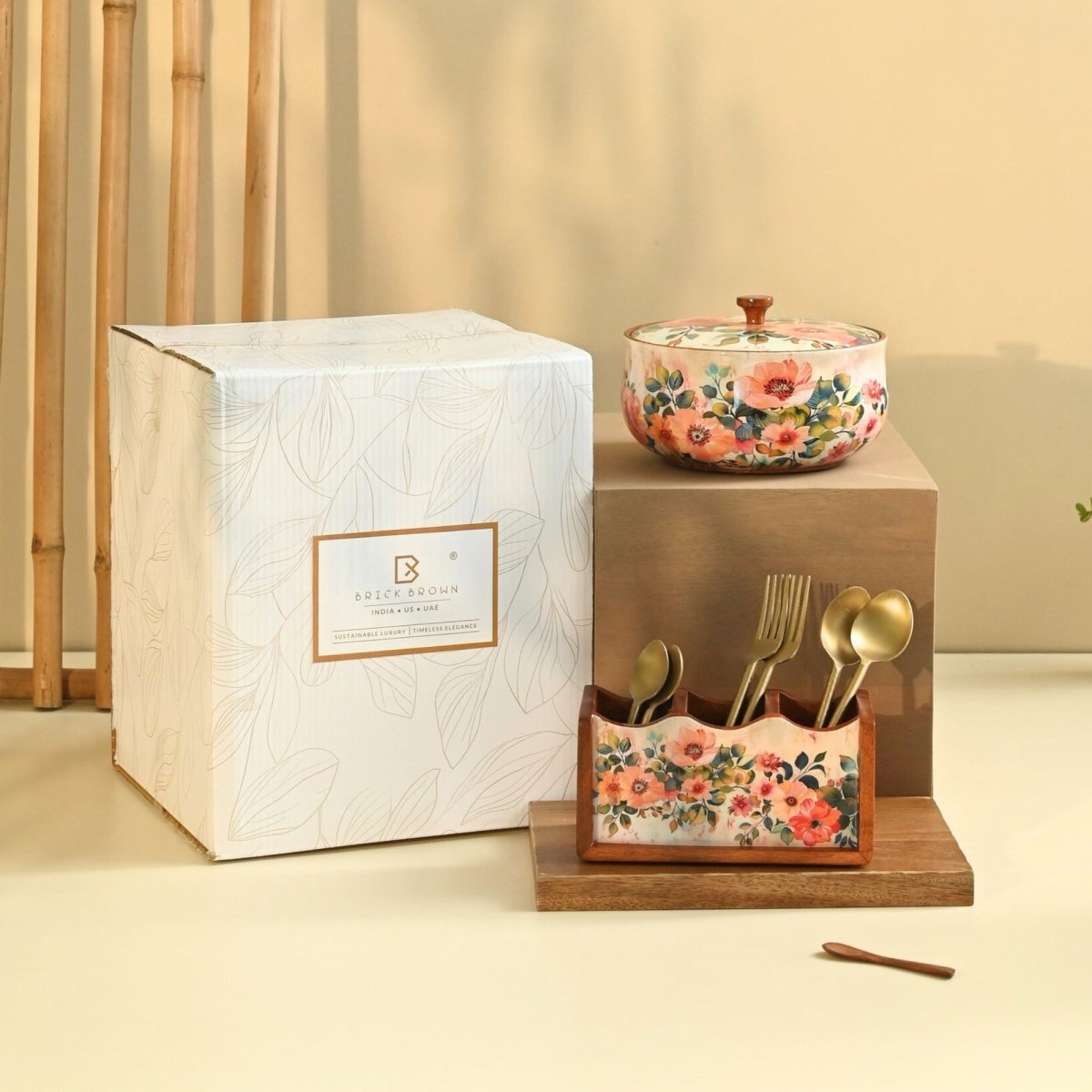 Timeless Dining Gift Set – Classic Elegance for Memorable Meals | Verified Sustainable by Brown Living™