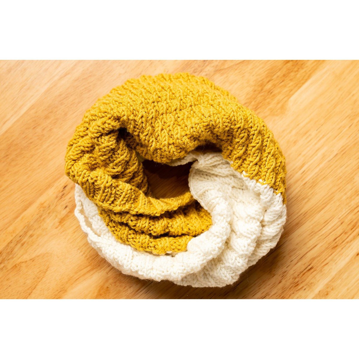 Trendy Merino Wool Balaclava with Twist and Patterned Design – Womens Hat by Naram available on Brown Living™. Brown Black . SKU: BTD - 01. Img 6.
