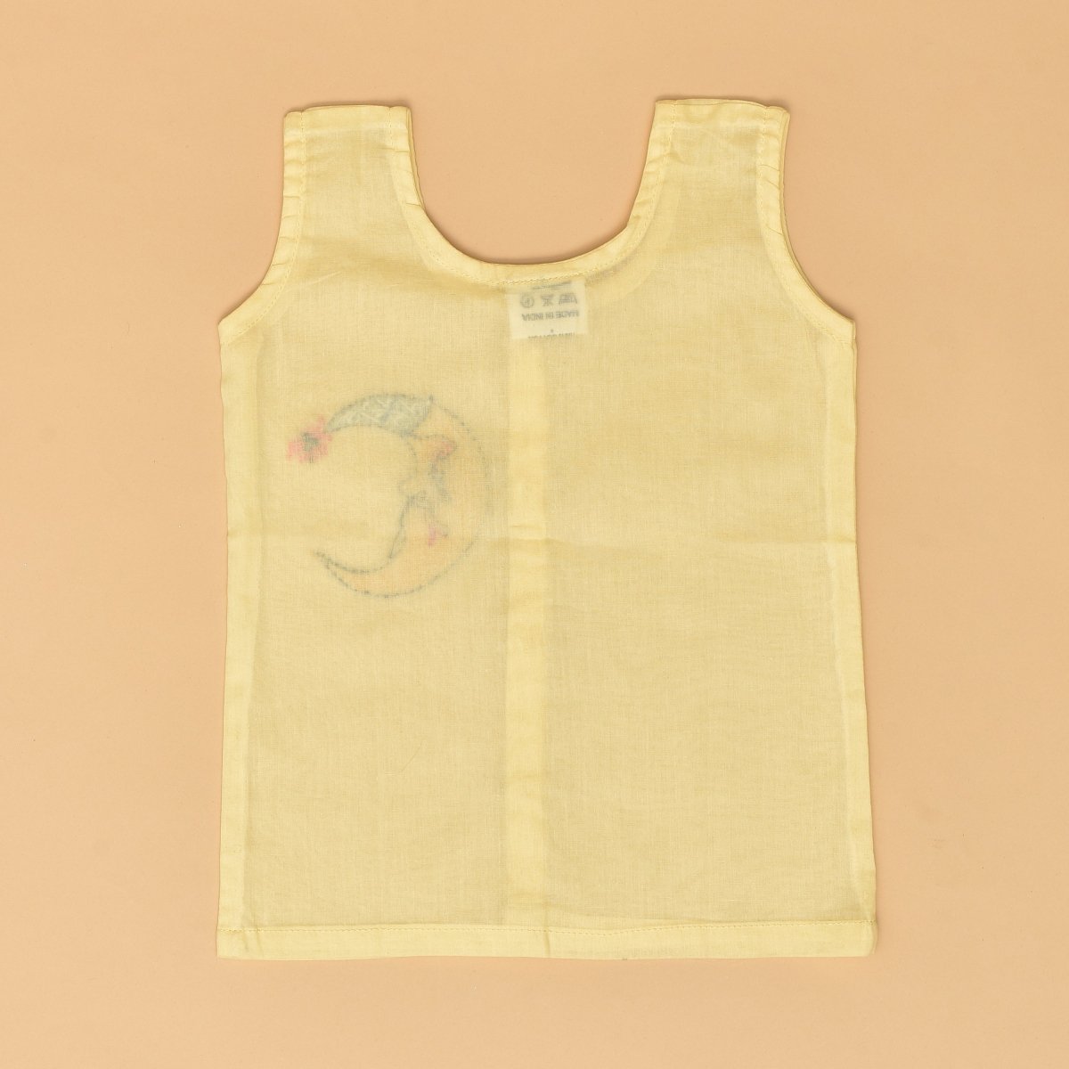 Tropical Night Trio Jabla (Moon, Pineapple and Owl Design) - Pure Cotton Hand Embroidered Baby Jabla Set of 3 | Verified Sustainable by Brown Living™