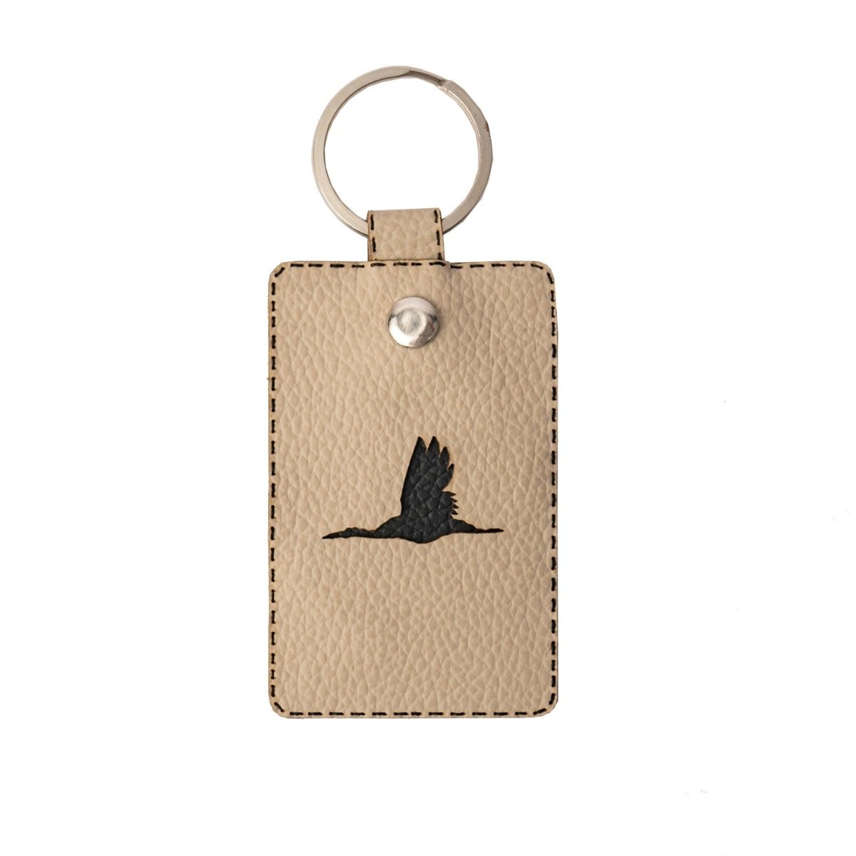 Upcycled Handmade Bird Key Chain – Gift on Brown Living™. SKU: KC010 - KC. Img 3.