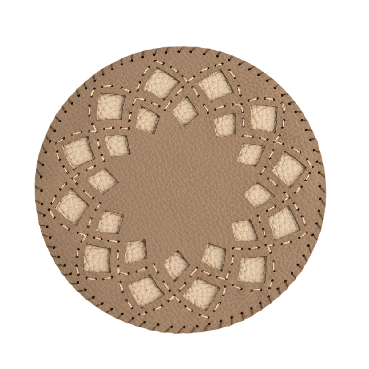 Upcycled Handmade Coasters (Set of 4) – Table Decor on Brown Living™. SKU: COT11. Img 1.