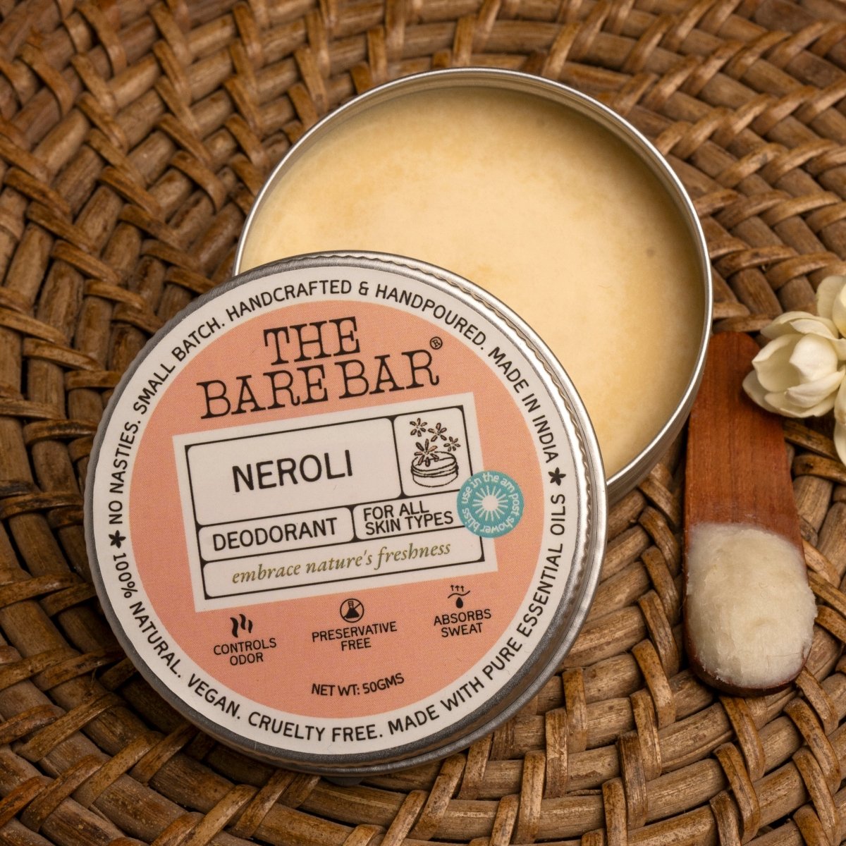 Uplifting Neroli Deodorant with Clean Citrus Notes | Verified Sustainable by Brown Living™