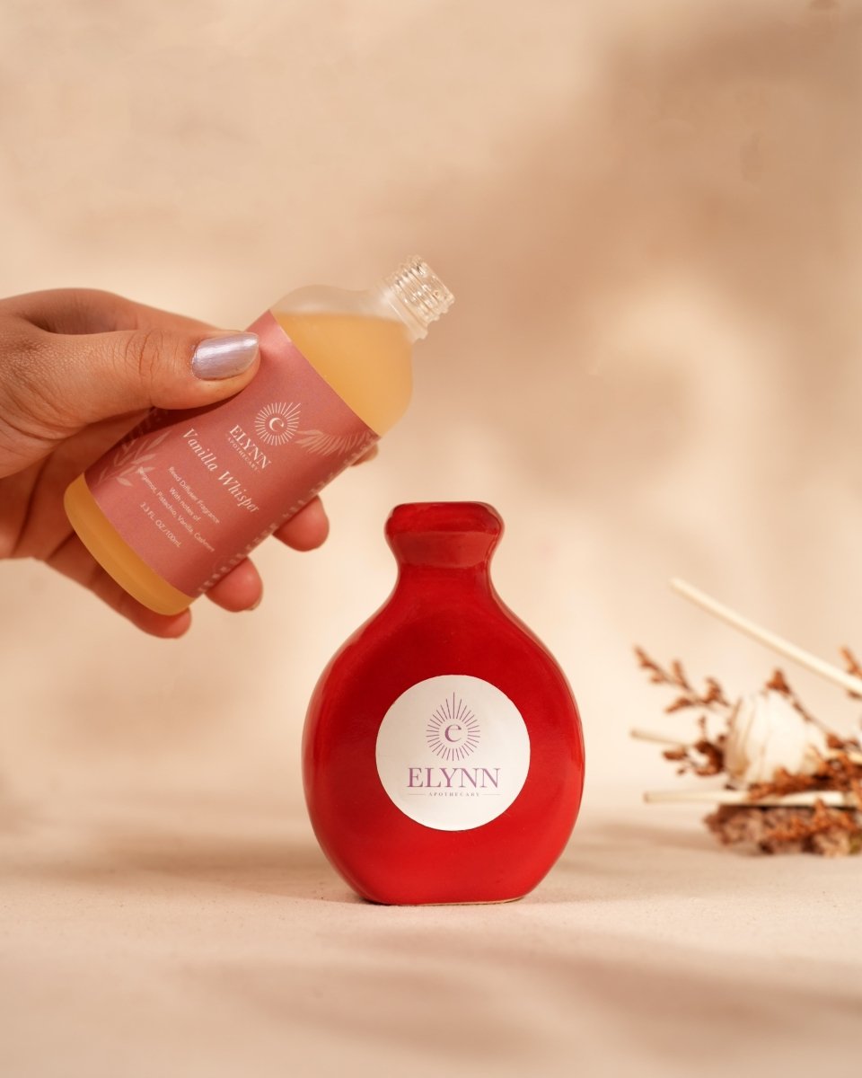 Vanilla Whisper Reed Diffuser Set - Nutty, Warm and Gourmand Scent | Verified Sustainable by Brown Living™