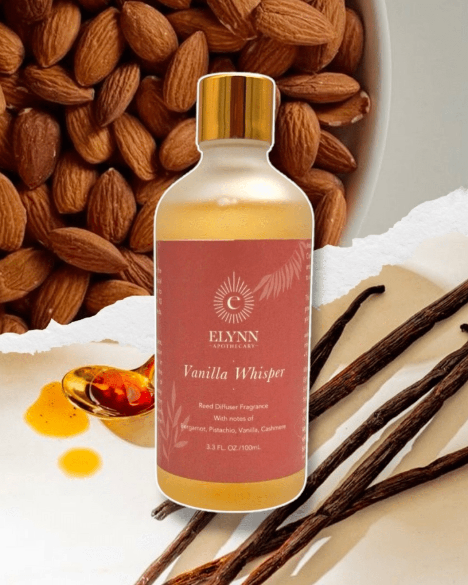 Vanilla Whisper Reed Diffuser Set - Nutty, Warm and Gourmand Scent | Verified Sustainable by Brown Living™