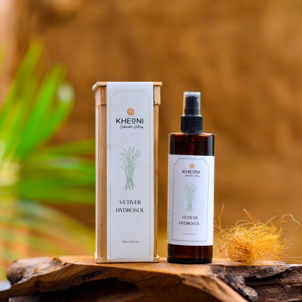 Vetiver Hydrosol for Natural Skin Toning | Verified Sustainable by Brown Living™