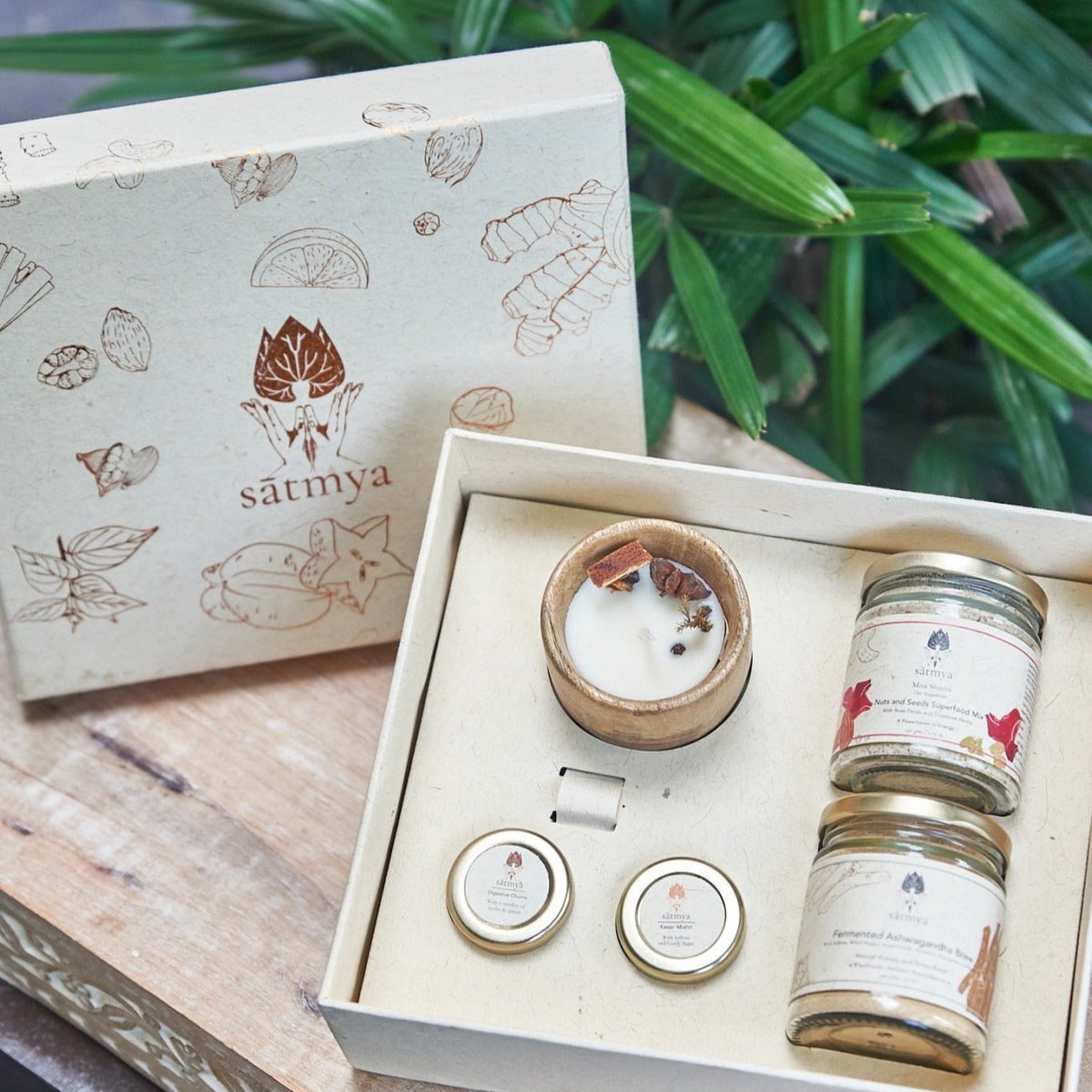 Vīrya Gift Box - Herbal Health & Energy Set | Verified Sustainable by Brown Living™
