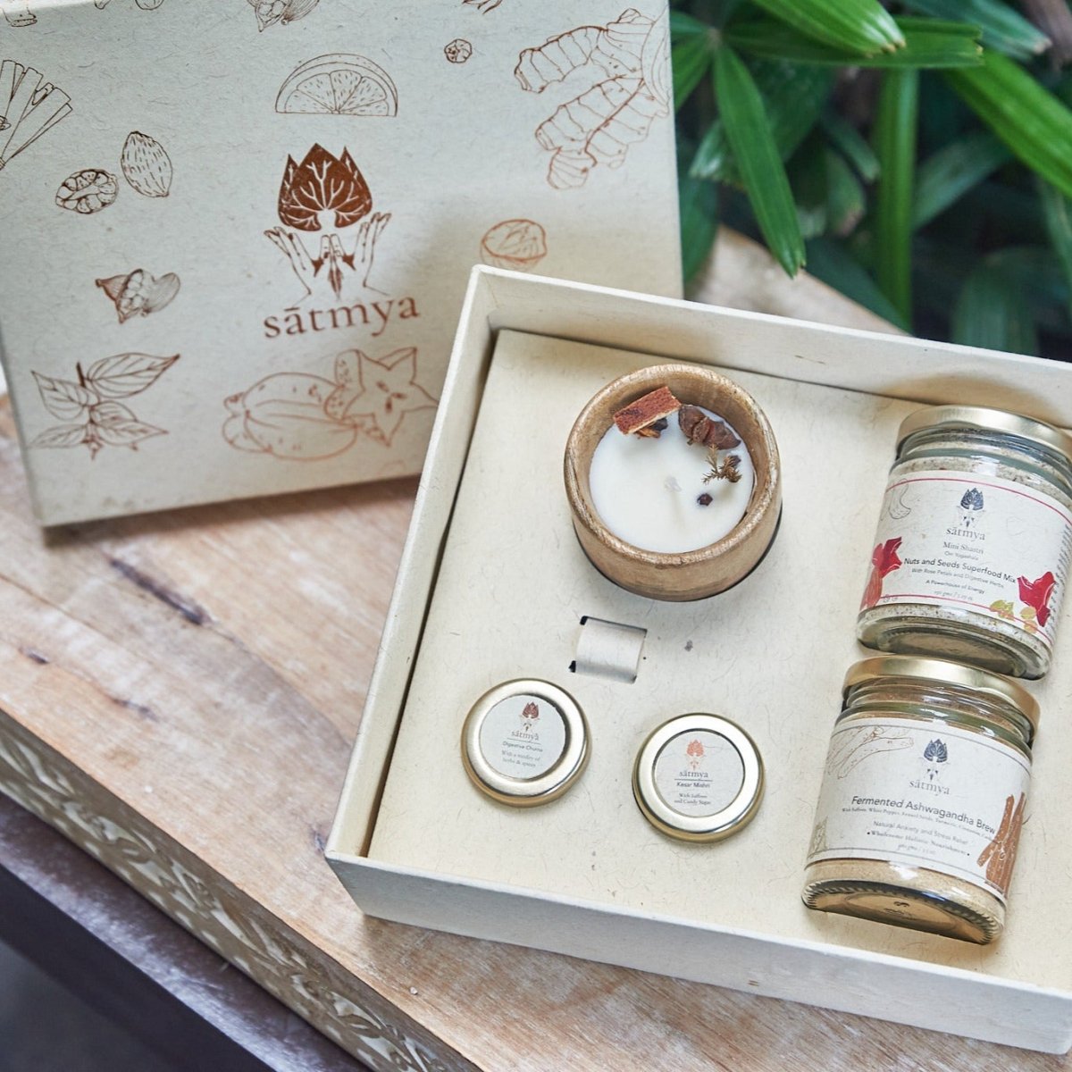 Vīrya Gift Box - Herbal Health & Energy Set | Verified Sustainable by Brown Living™