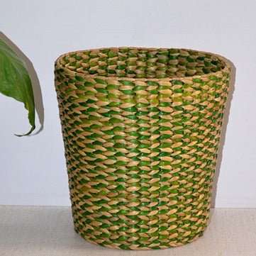 Water Hyacinth Basket Bin – Baskets & Boxes on Brown Living™. SKU: WHWBIN005C. Img 4.
