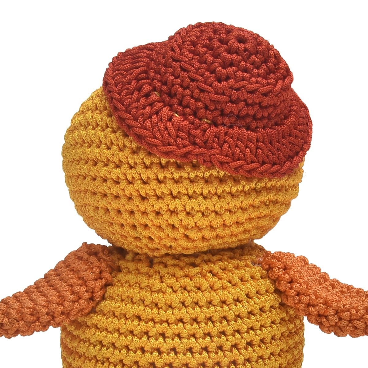 Yellow Crochet Duck Soft Toy For Newborn | Verified Sustainable by Brown Living™