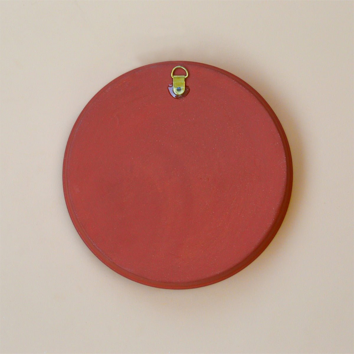 YJHD Quote Terracotta Wall Plate | Verified Sustainable by Brown Living™