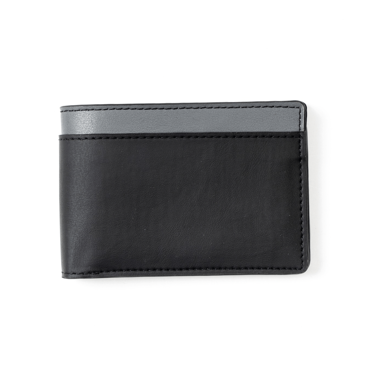 Zeus (Black & Grey) | Mens Wallet made of Cactus Leather | Verified Sustainable by Brown Living™