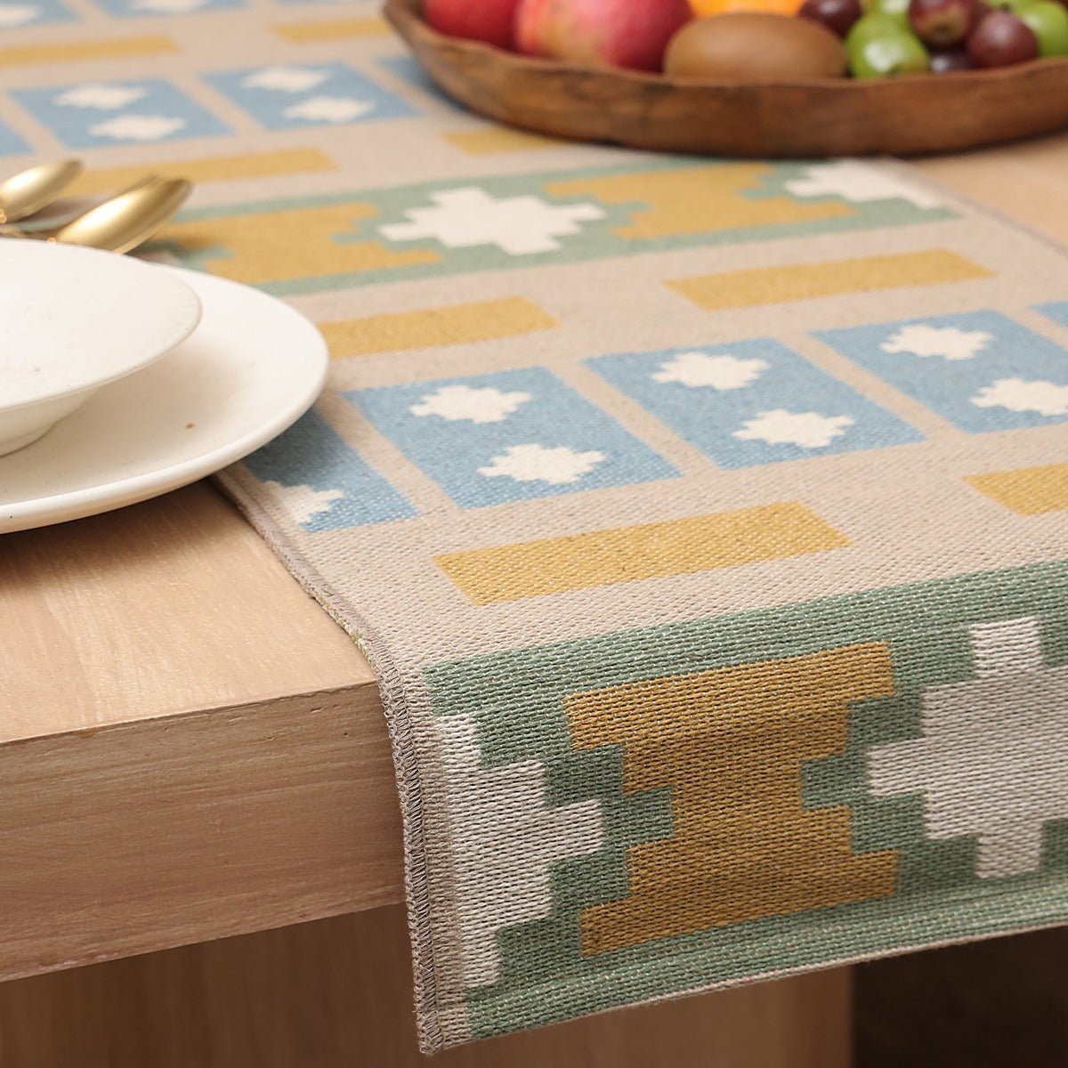 Tabletop Pop Runner – Table Linens on Brown Living™. SKU: TGW160070. Img 2.