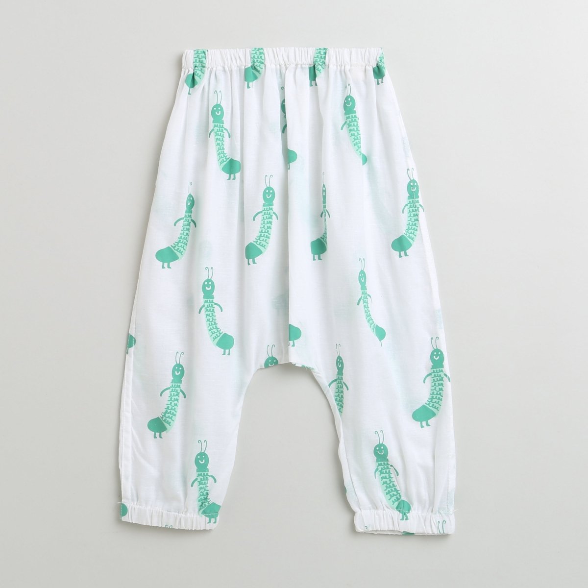 Taily Caterpillar - Unisex Infant Cotton Nightwear – Kids Onesies on Brown Living™. SKU: MITHIC - 0613042. Img 6.