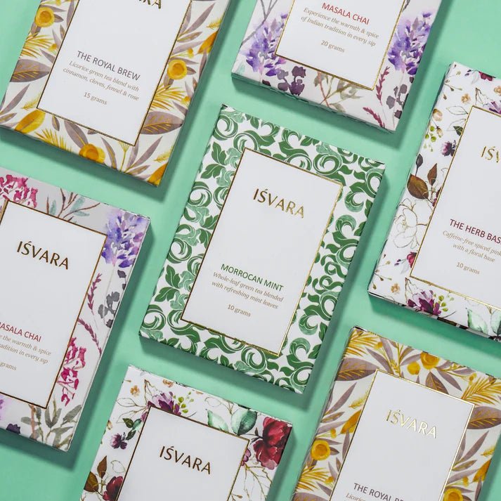 Tea Medley Gift Set – Gift Giving by ISVARA available on Brown Living™. . SKU: TM10650. Img 4.