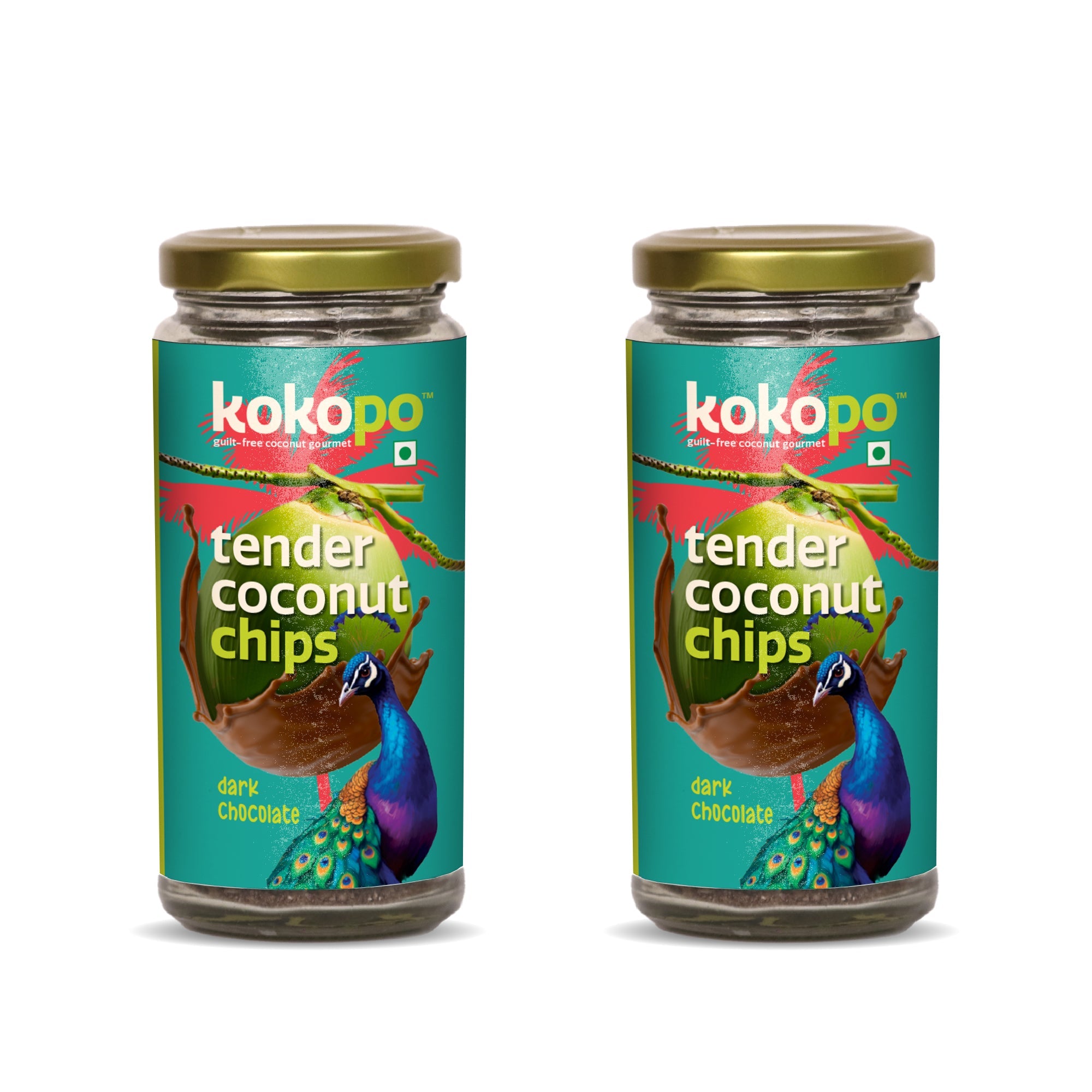 Tender Coconut Chocolate Chips | Crunchy & Guilt - Free – Healthy Snacks on Brown Living™. SKU: CCC2002. Img 3.