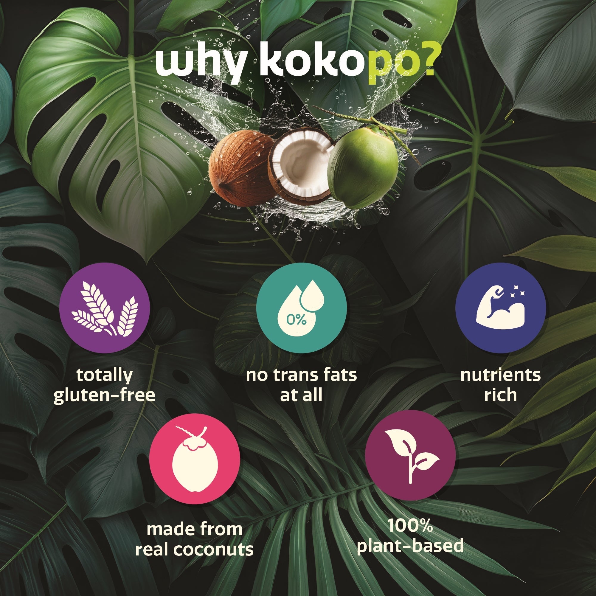 Tender Coconut Chocolate Chips | Crunchy & Guilt - Free – Healthy Snacks on Brown Living™. SKU: CCC300n3. Img 2.