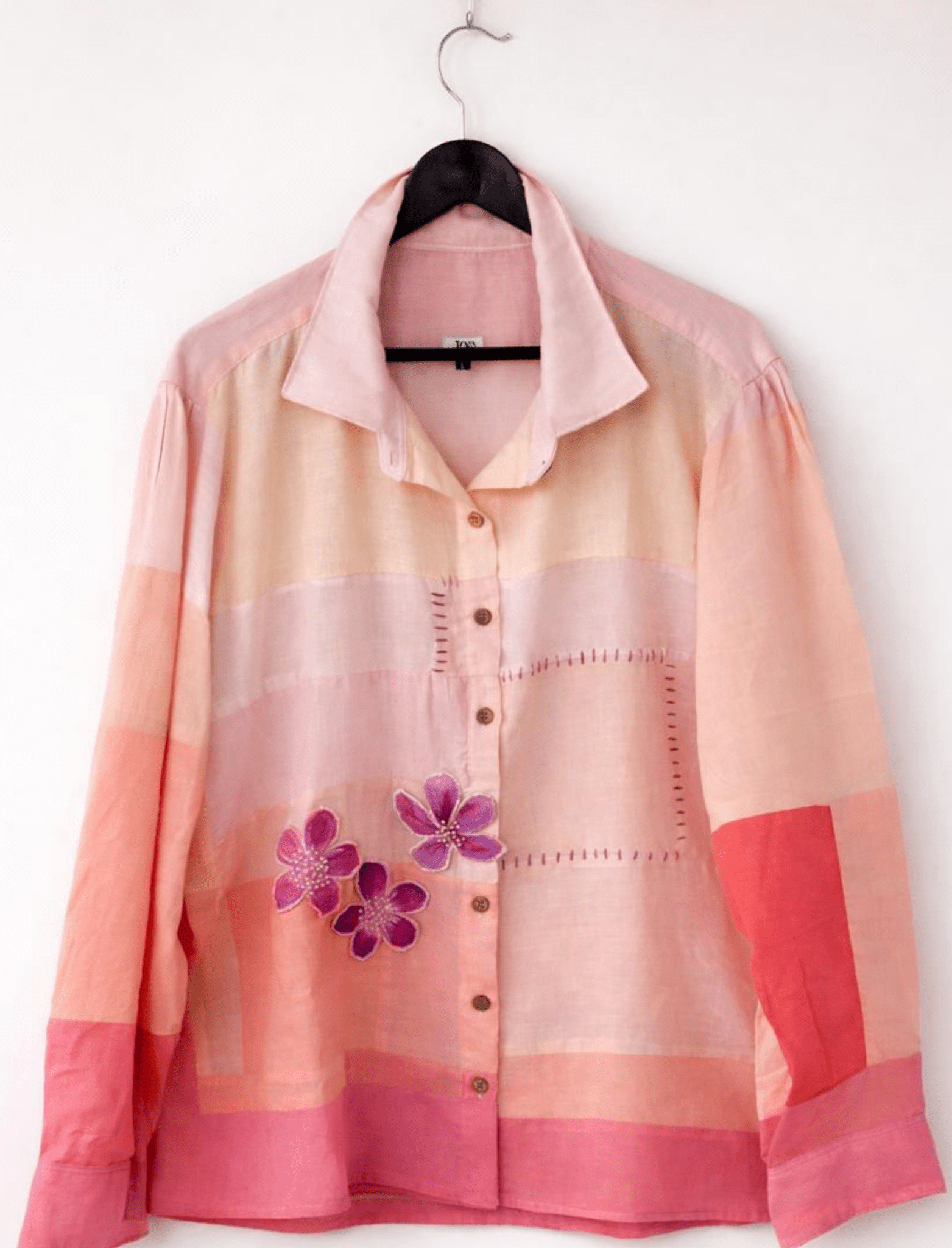 The Aakar Shirt Unisex Minimal Contemporary Shirt – Womens Shirt on Brown Living™. SKU: SH101. Img 6.