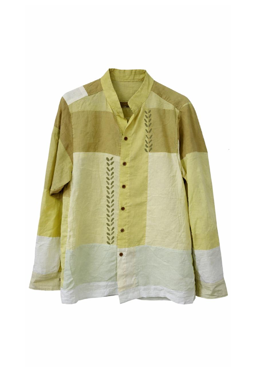 The Aakar Shirt Unisex Minimal Contemporary Shirt – Womens Shirt on Brown Living™. SKU: SH102. Img 8.