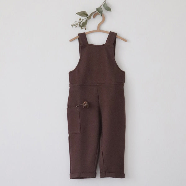 The Overalls- 100% Organic Cotton Onesies | Verified Sustainable Kids Onesies on Brown Living™