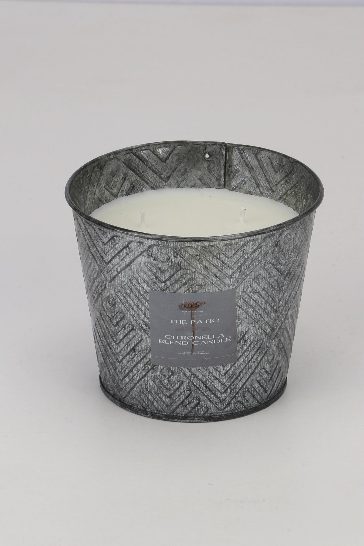 The Patio - Citronella Oil Bucket Candle | Verified Sustainable by Brown Living™