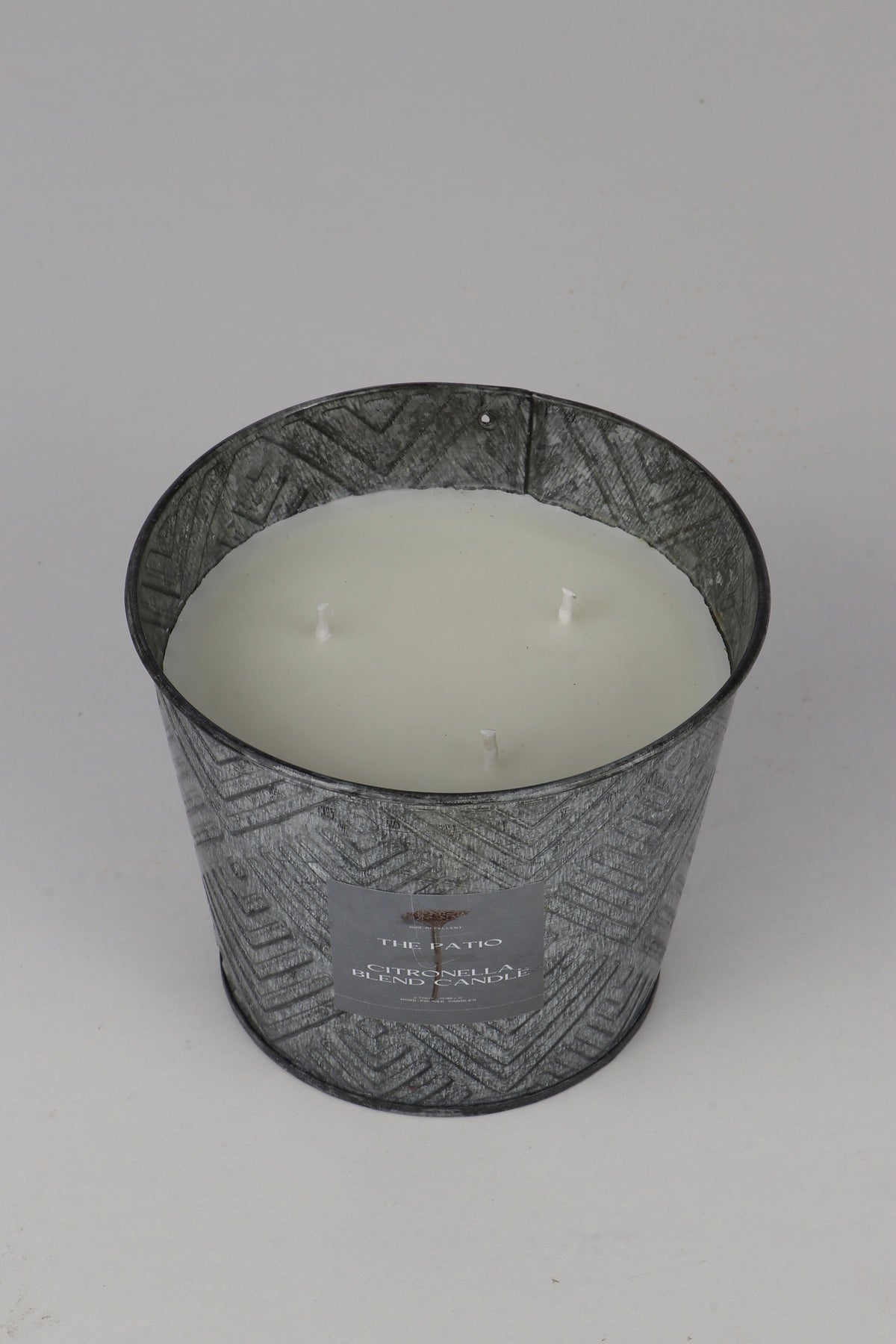 The Patio - Citronella Oil Bucket Candle | Verified Sustainable by Brown Living™