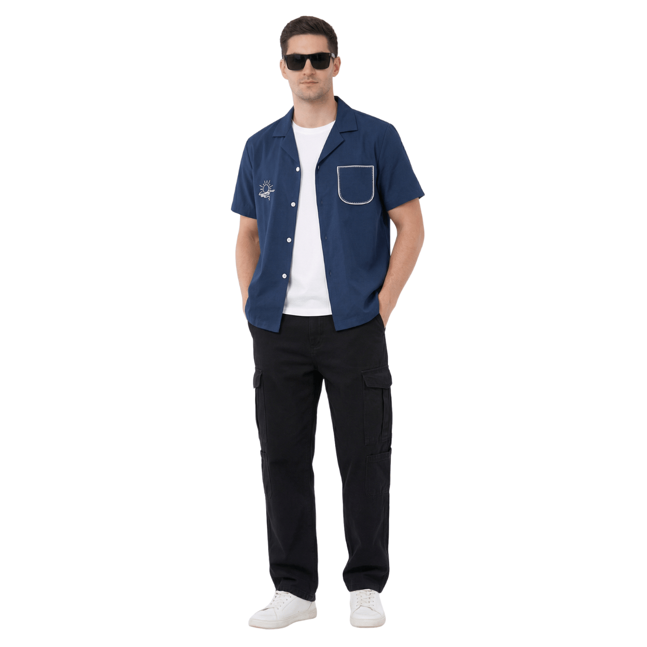 The Weekender | Hemp Cotton Sustainable Shirt | Men – Men Shirt on Brown Living™. SKU: TheWeekender-S. Img 2.