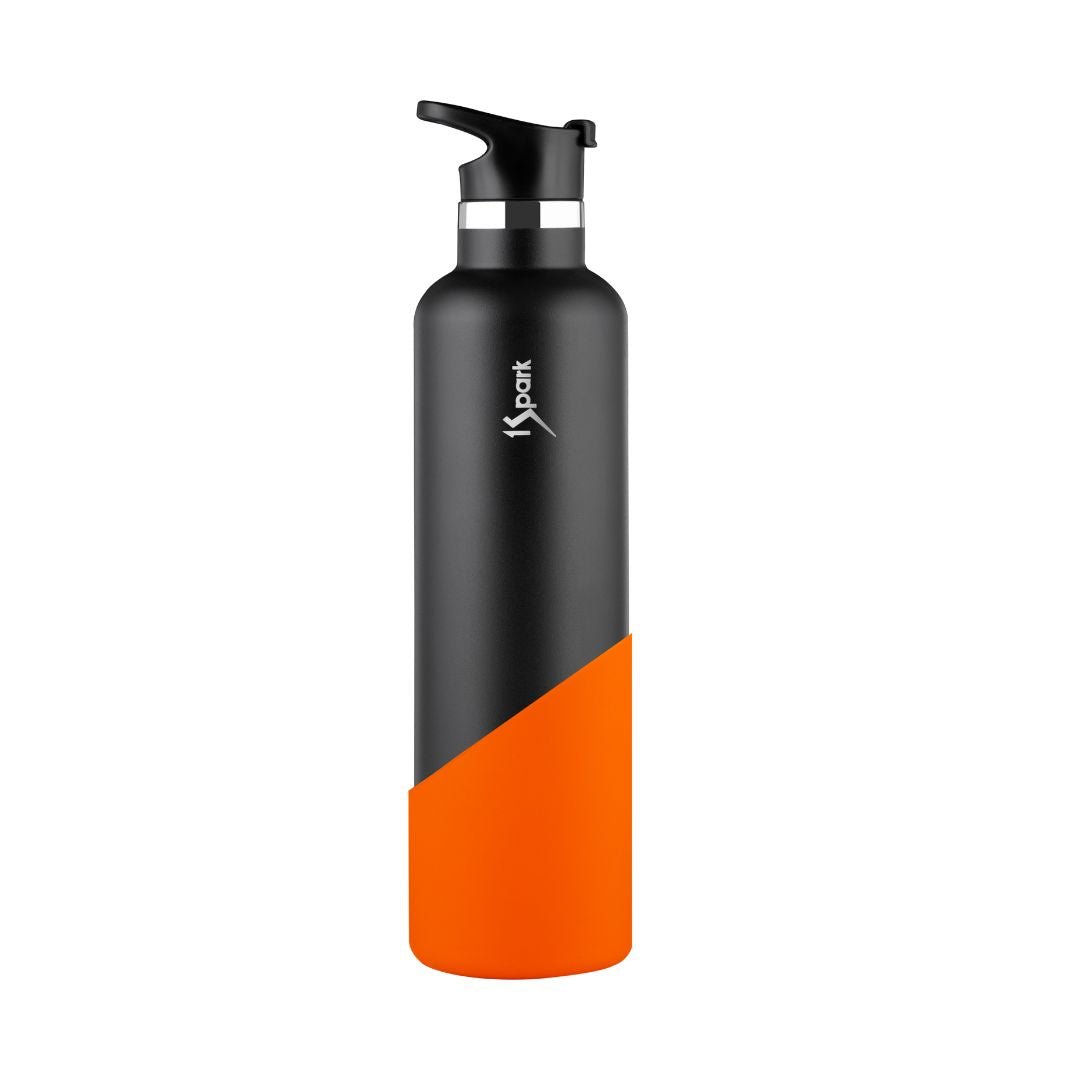 Triple Insulated Steel Bottle | 18H Hot & 30H Cold – Bottles & Sippers on Brown Living™. SKU: SS-1LB-O. Img 10.