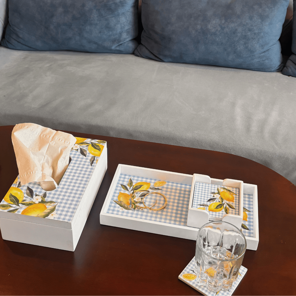 Tuscan Citrus Tray Decorative Serving Tray – Trays & Platters on Brown Living™. SKU: TSTSMALL. Img 3.