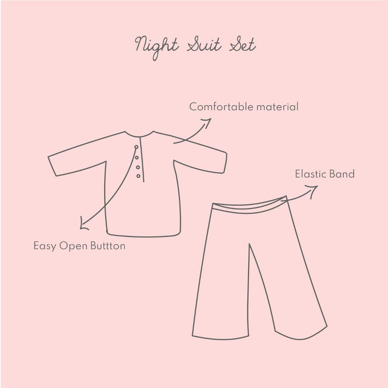 Under The Sea- Kids Cotton Pyjama Set | Verified Sustainable Kids Pajamas on Brown Living™