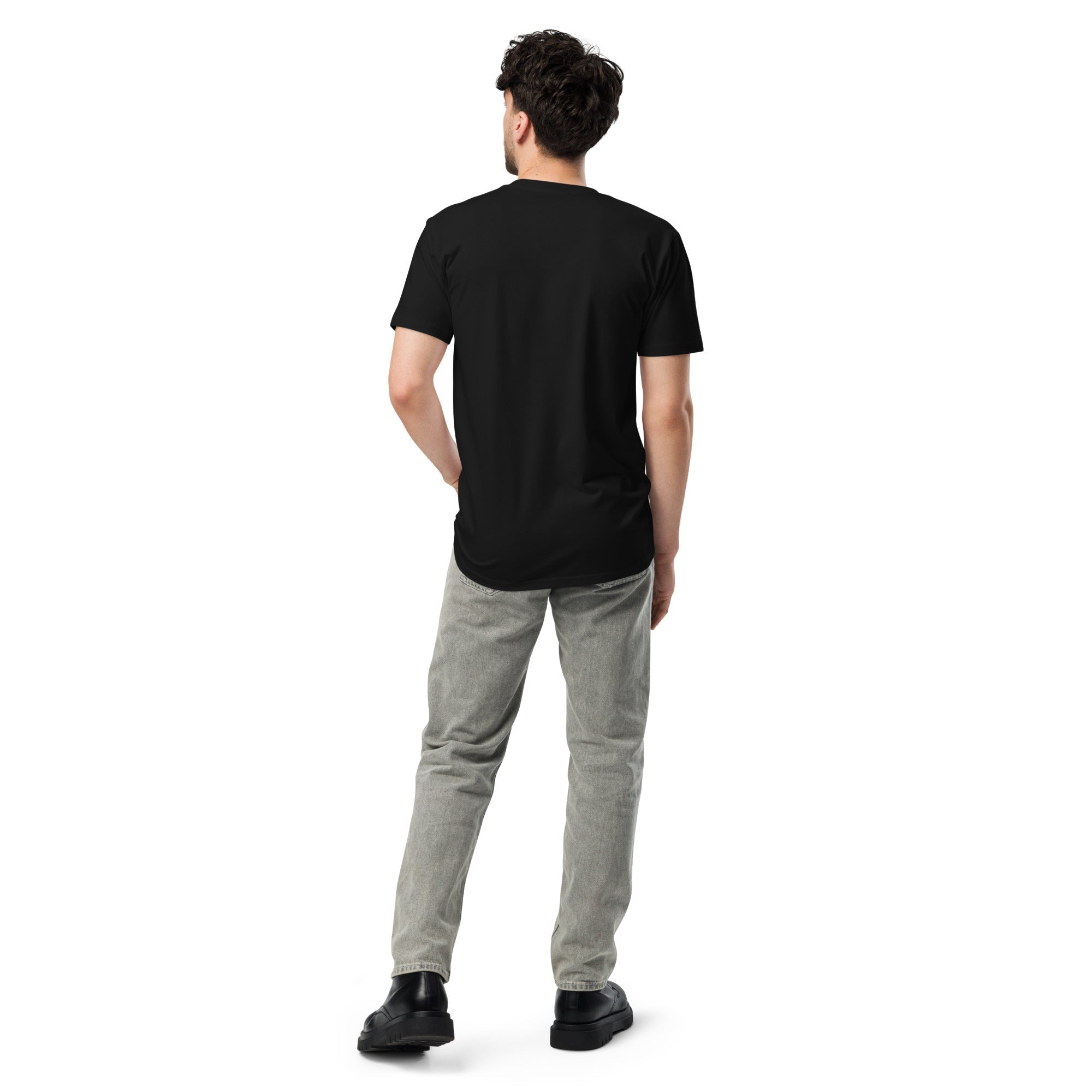 Unisex Pome Regenerative Tee Sustainable Cotton T-Shirt – Womens Shirt on Brown Living™. SKU: UTP-R25206-S-BLK. Img 11.