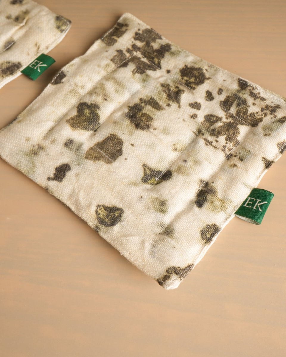 Upcycled Hemp Coasters (Set of 2) | Verified Sustainable by Brown Living™