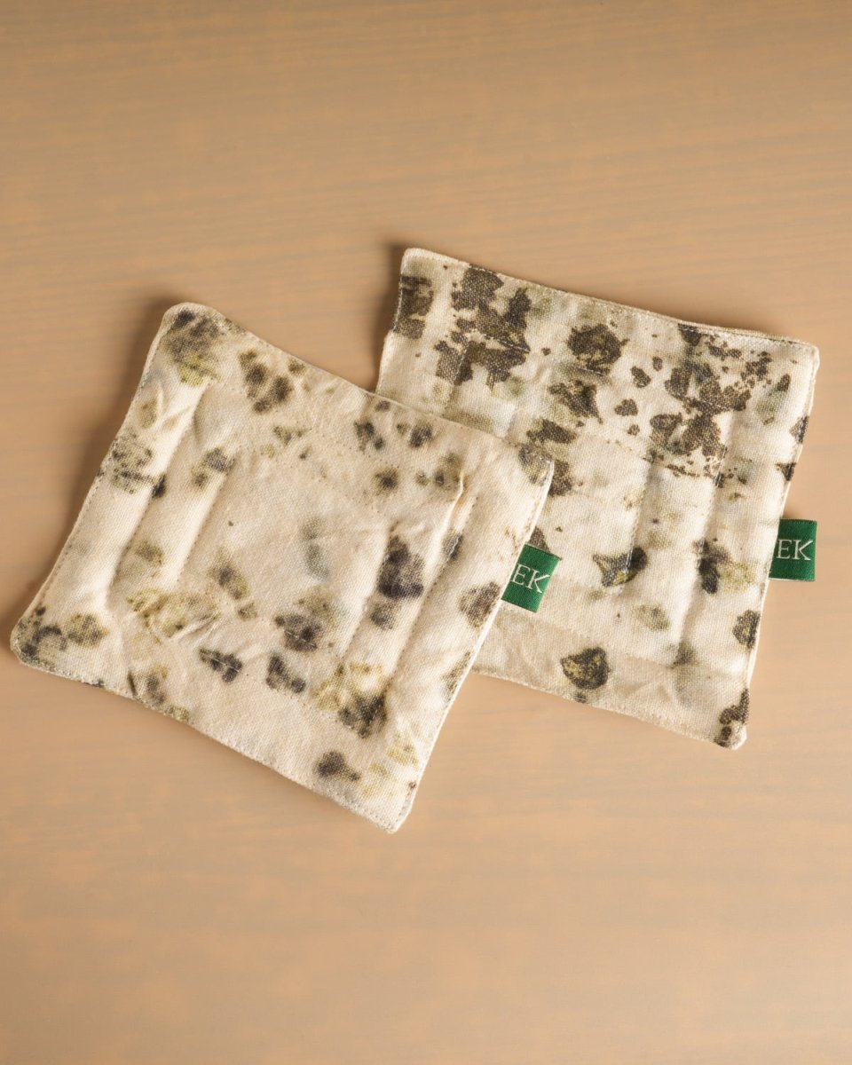 Upcycled Hemp Coasters (Set of 2) | Verified Sustainable by Brown Living™
