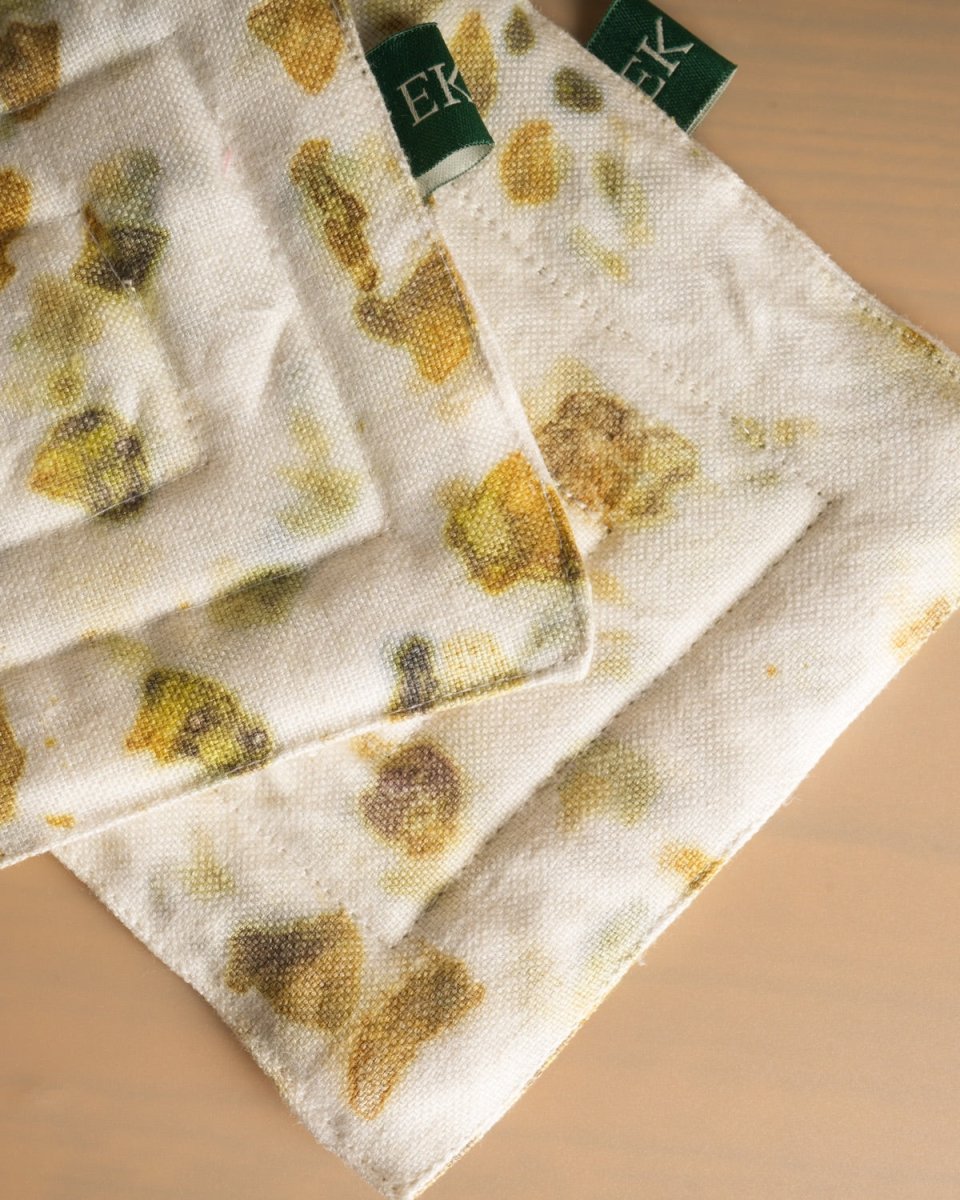 Upcycled Hemp Coasters (Set of 2) | Verified Sustainable by Brown Living™