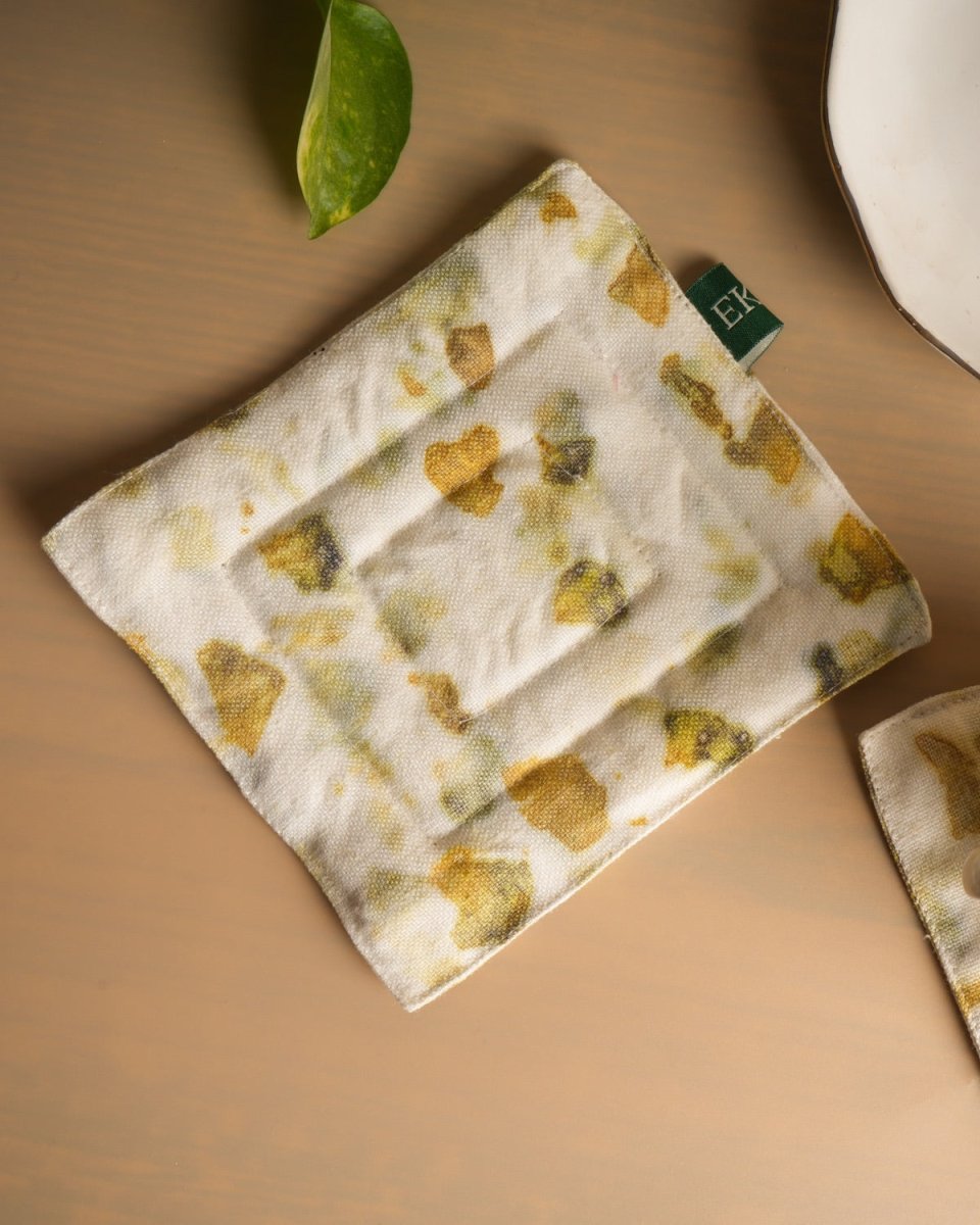 Upcycled Hemp Coasters (Set of 2) | Verified Sustainable by Brown Living™