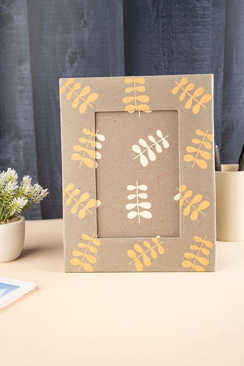 Upcycled Photo Frame Set of 2 | Eco Friendly Picture Frames – Home Decor on Brown Living™. SKU: ANTUPFATEHHG. Img 3.