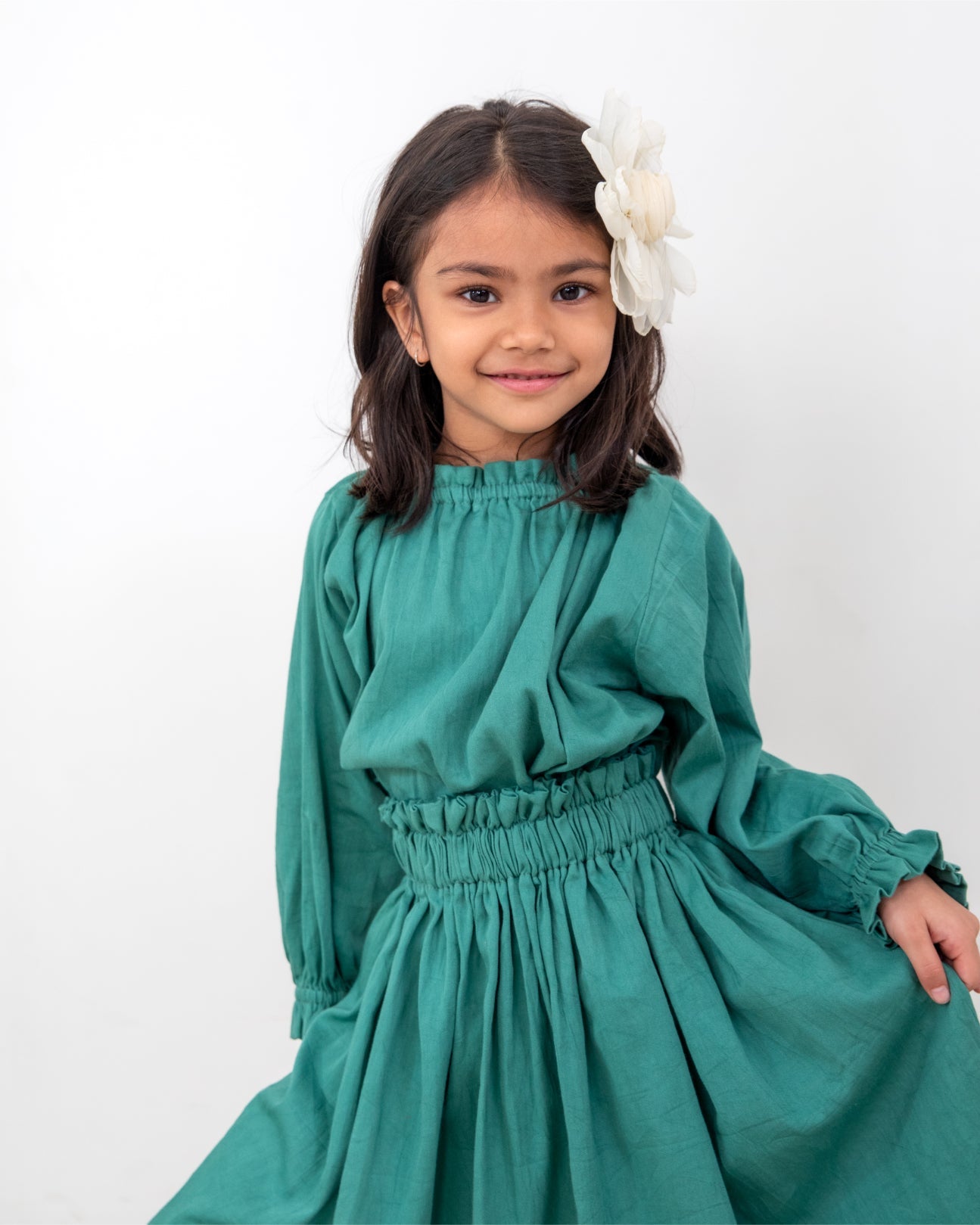 Vaayu Play Set Co - Ord Set For Girls Comfortable Kids Outfit – Kids Daywear Sets on Brown Living™. SKU: VPG01001. Img 4.