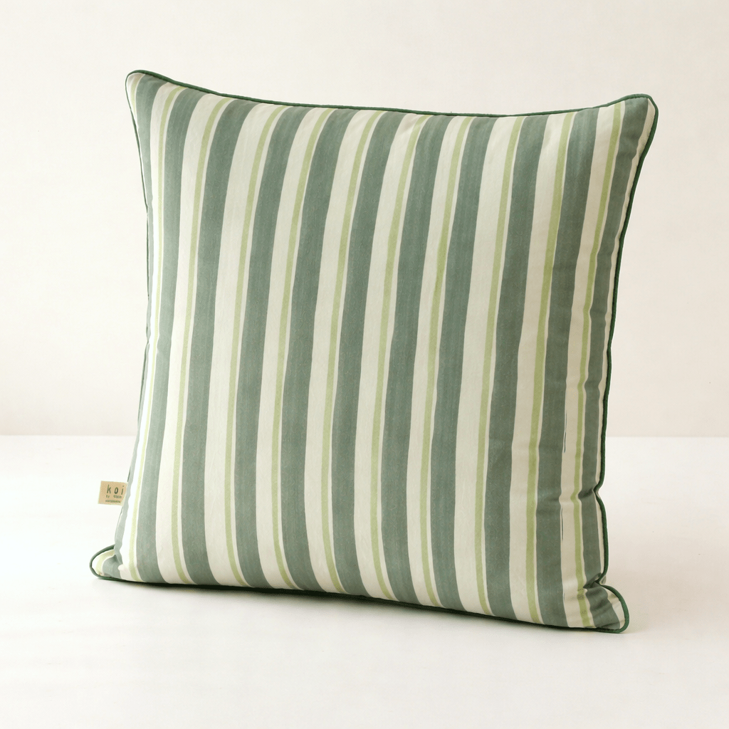 Vera Cotton Velvet Cushion Cover Soft Decorative Pillow Cover – Covers & Inserts on Brown Living™. SKU: KOI-PL-IV-014. Img 3.