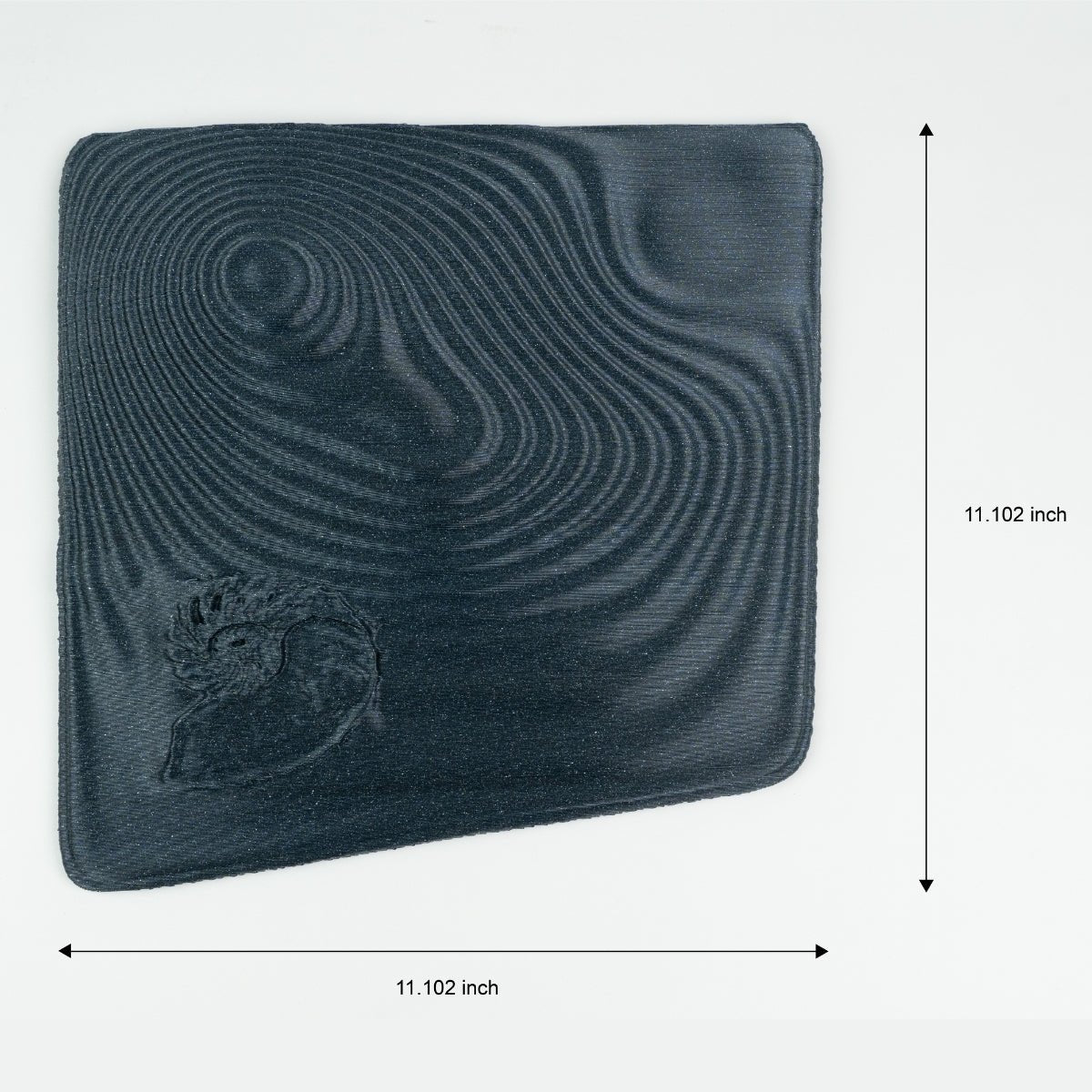 Volcanic Seabed Plant - Based Twinkling Black Wall Decor – Home Decor on Brown Living™. SKU: VOSEEDPLTKA044. Img 4.