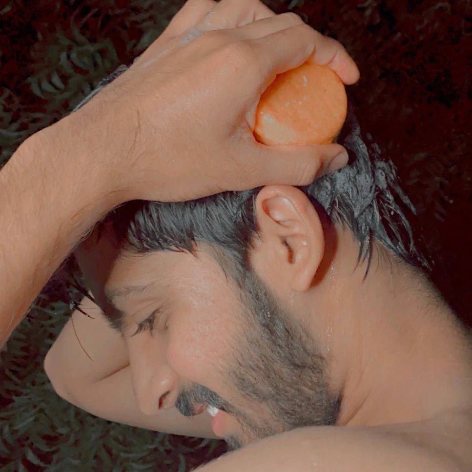 Warmth Shampoo Bar for Cozy, Nourishing Hair Wash – 55g – Hair Shampoo by Kaura available on Brown Living™. . SKU: KI395. Img 11.